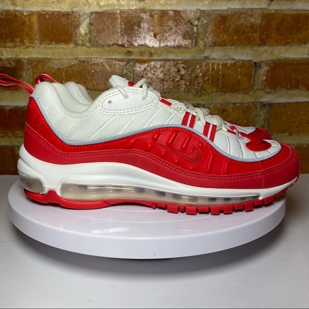 NEW Men's Nike Air Max 98 Red White